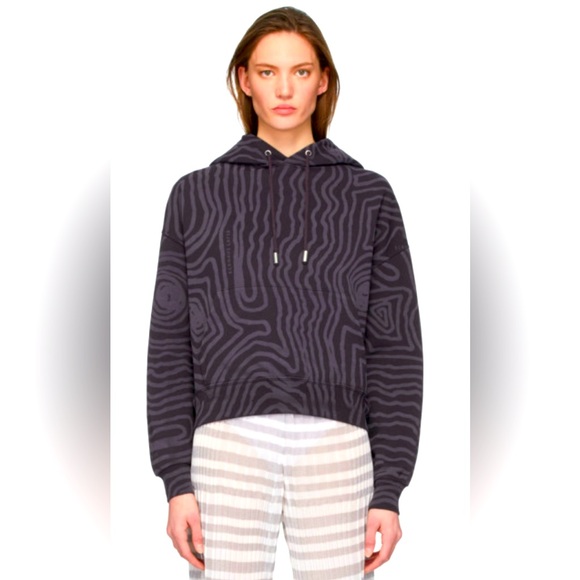 Eckhaus Latta hooded sweater